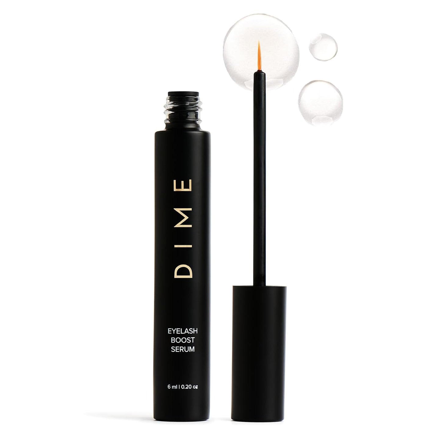 DIME Beauty Eyelash Boost Serum - Enhance Growth for Longer, Thicker Lashes | 0.20 oz / 6 ml