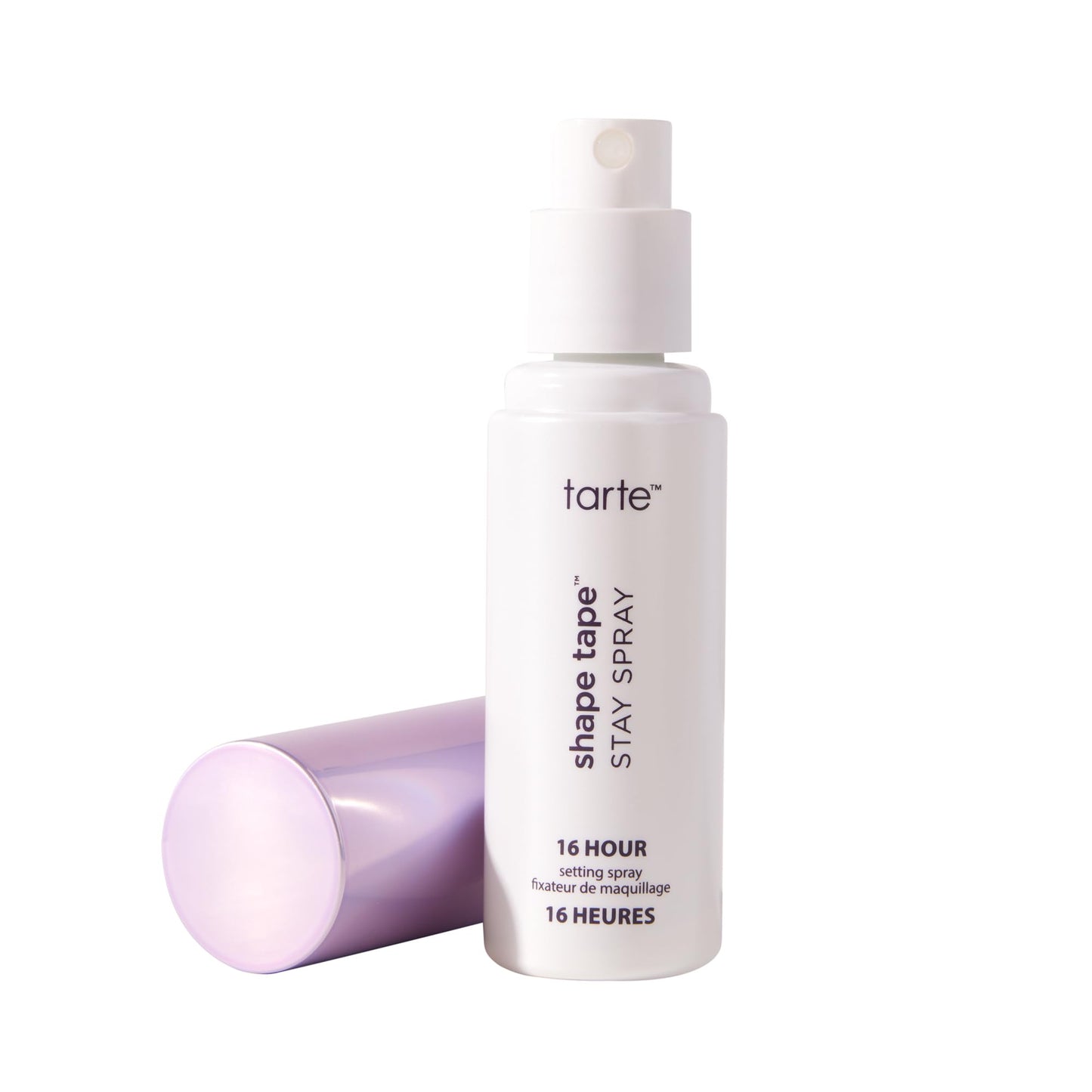 tarte shape tape vegan stay spray – Weightless Setting Spray, Skincare-Infused Mist to Hydrate & Refresh, Creates Long-Lasting Makeup, Waterproof, Transfer-Resistant, Cruelty-Free, travel size