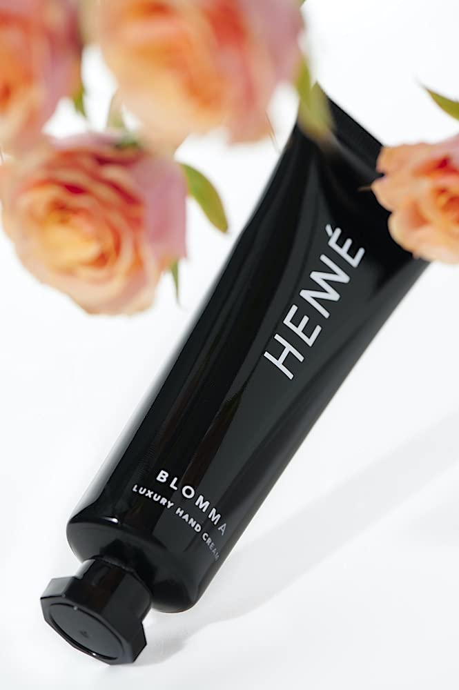 Henné Organics Luxury Hand Cream - Natural Skin Moisturizer - Blomma (Floral)