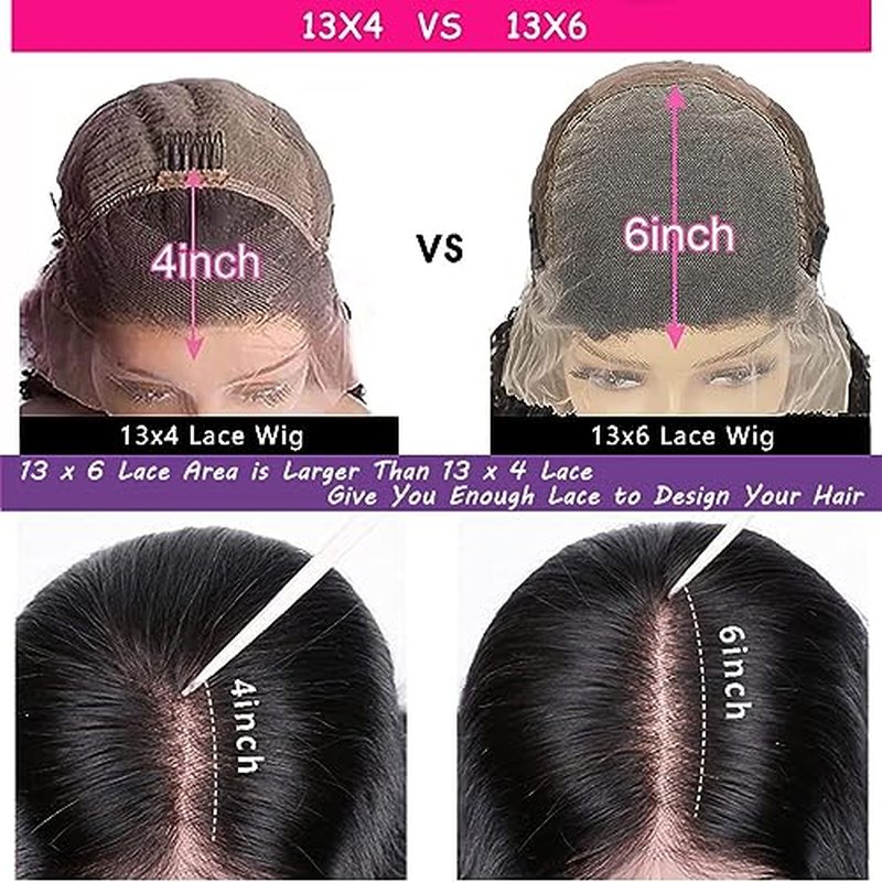 Highlight 13x6 Lace Front Wigs Human Hair Honey Blonde Ombre Deep Wave Lace Front Wigs Human Hair for Black Women 180% Density (26 Inch)