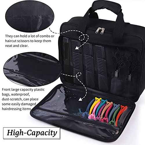 Hair Dryer Bag Barber Carrying Case Barber Tool Bag Hairstylist Traveling Case Hairdressing Tool Storage Case Cosmetology Organize Hair Salon Equipment Blow Dryer