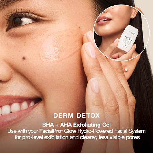 Shark FacialPro Glow at-Home Hydro-Powered Facial System with DePuffi Hot & Cold Therapy ? Professional Spa Skincare Device for Pore Cleansing, Hydration, & Radiant Glow, Lilac, FH320PL