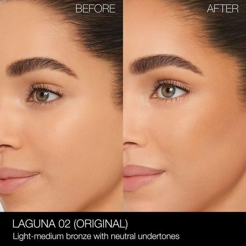 NARS Laguna Bronzing Powder - Talc-Free Mini Travel Size 3.5g | Perfect for On-the-Go Glow