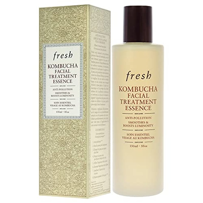 Fresh Black Tea Kombucha Antioxidant Facial Treatment Essence Treatment Women 5 oz