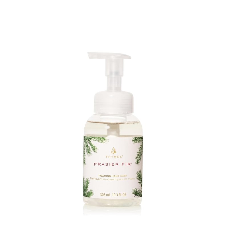 Thymes Foaming Hand Wash - Aloe & Glycerin Soap for Kitchen or Bathroom | Frasier Fir Scent, 10.3 fl oz