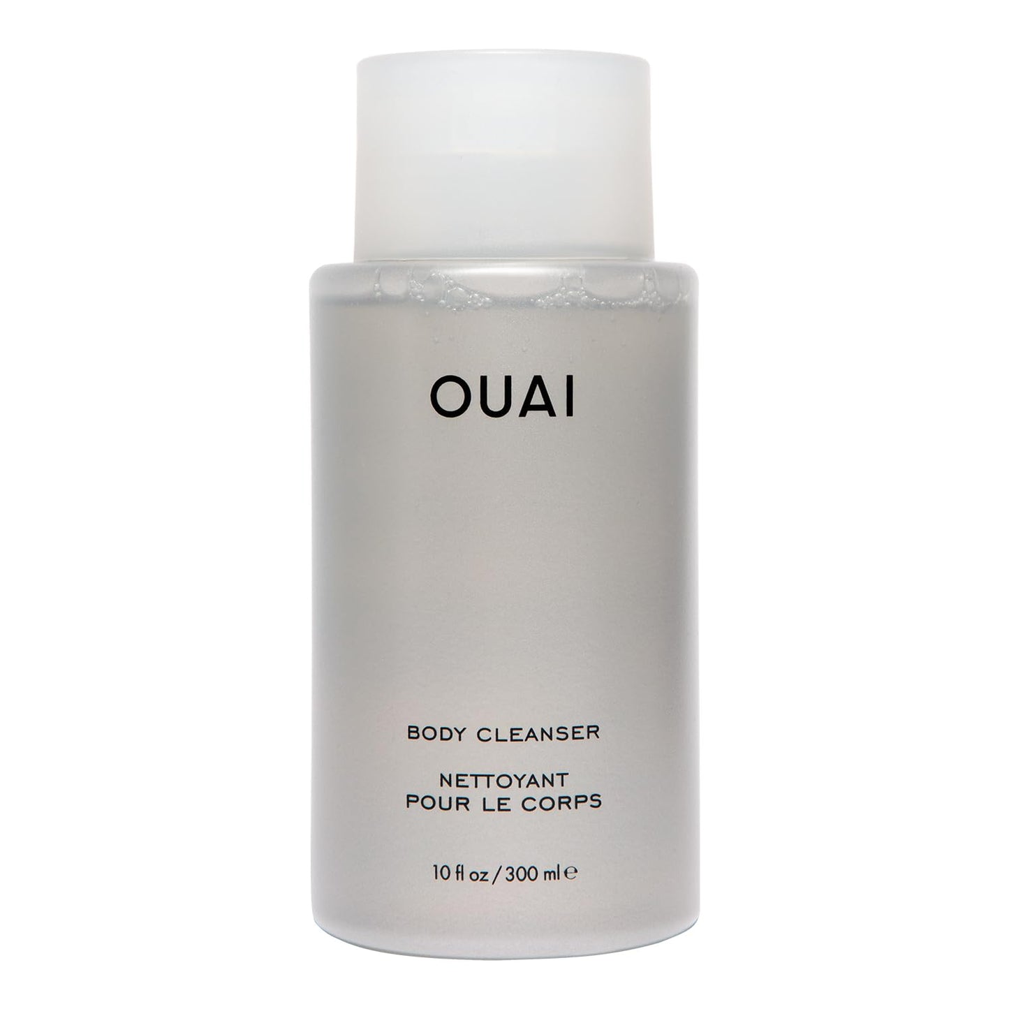 OUAI Body Cleanser - Hydrating Foaming Body Wash with Jojoba & Rosehip Oil | 10 Fl Oz