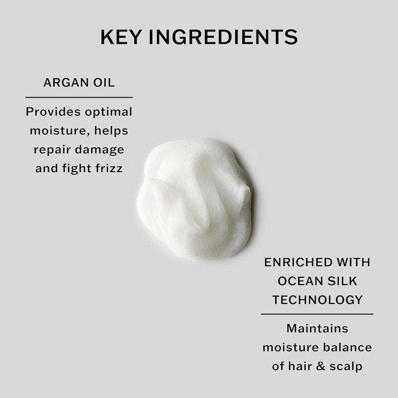 SACHAJUAN Moisturizing Conditioner | Hydrating Care for Dry, Damaged & Chemically Treated Hair | Ocean Silk Technology & Argan Oil for Frizz Control, Shine & Smoothness | Paraben-Free | 8.4 fl oz