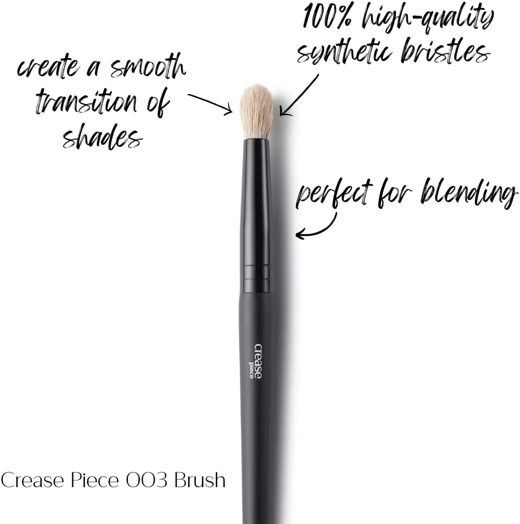 Classic Crease Brush Set - Professional Eyeshadow Blending Brushes for Perfect Makeup Application | 5-Piece Set