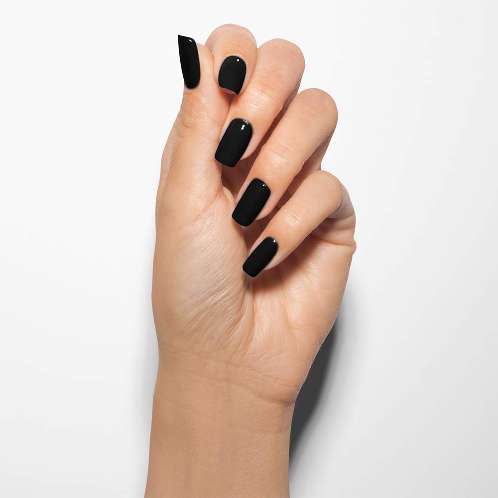 Gelish MINI Gel Nail TPO-Free Long-Lasting Soak-Off Polish Black Shadow 9mL