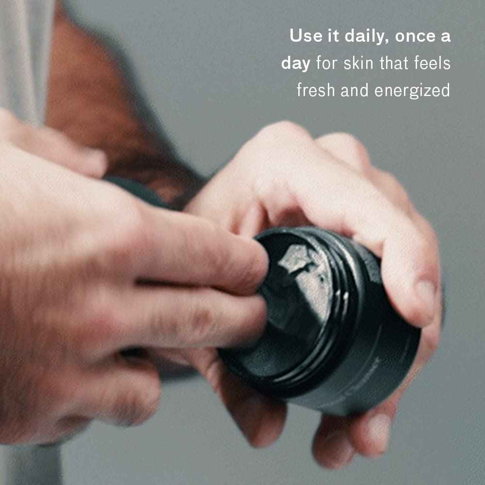 Lumin Charcoal Face Wash for Men, Daily Detox Cleanser, Hydrating Facial Wash w Activated Charcoal, Exfoliates & Unclogs Pores, Oil Control, Refreshing Skincare for Normal & Sensitive Skin, 2 Pack