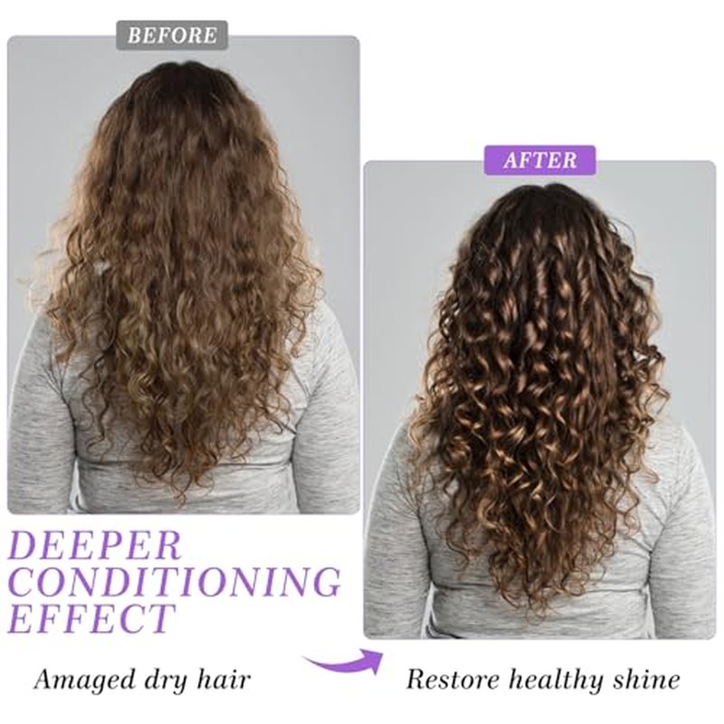 Hair Steamer for Deep Conditioning: Upgraded Thermal Cap with 10-Level Fast Heating, 3 Timer Settings, XL Hood for Natural, Curly & Black Hair ? Portable Steam Cap for Home Hair Treatments