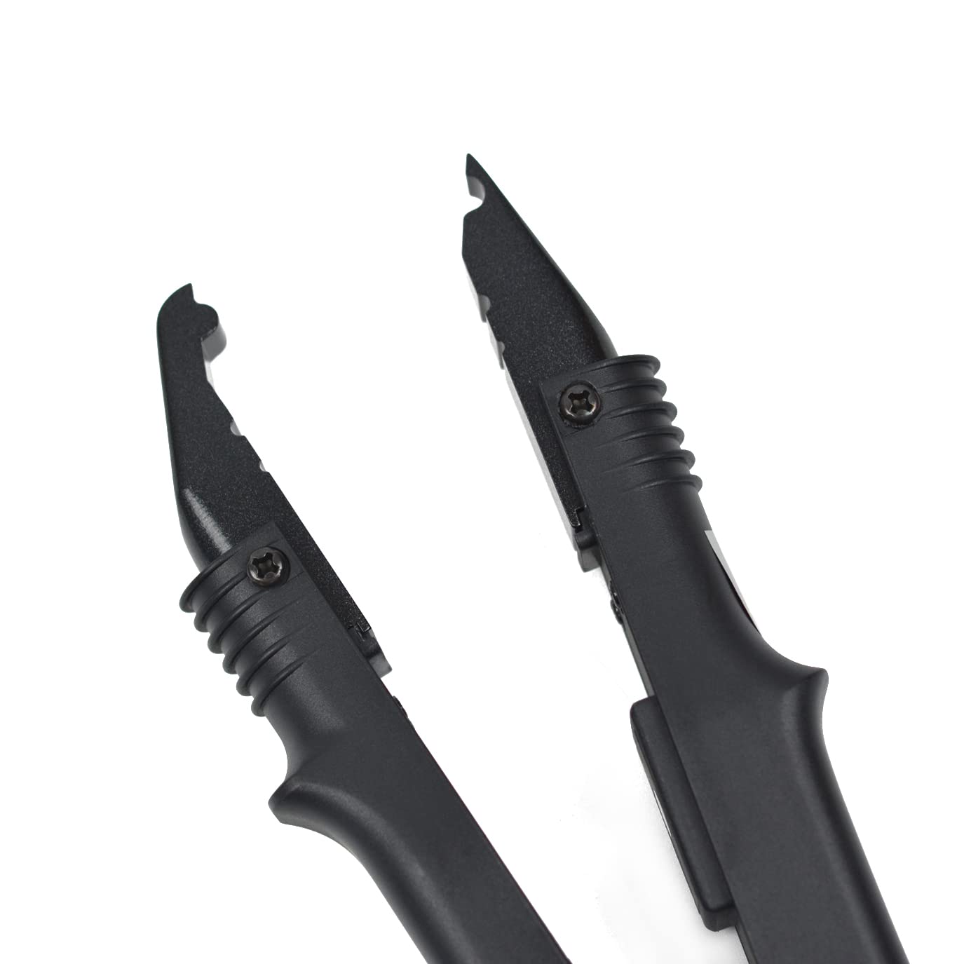 Hair Extensions Tool Kits with Fusion Heat Iron Connector Wand US Plug 50 Pcs Single Hole Heat Shield Guards 10 Pcs Hair Clips 50g Keratin Beads (Black A Head)