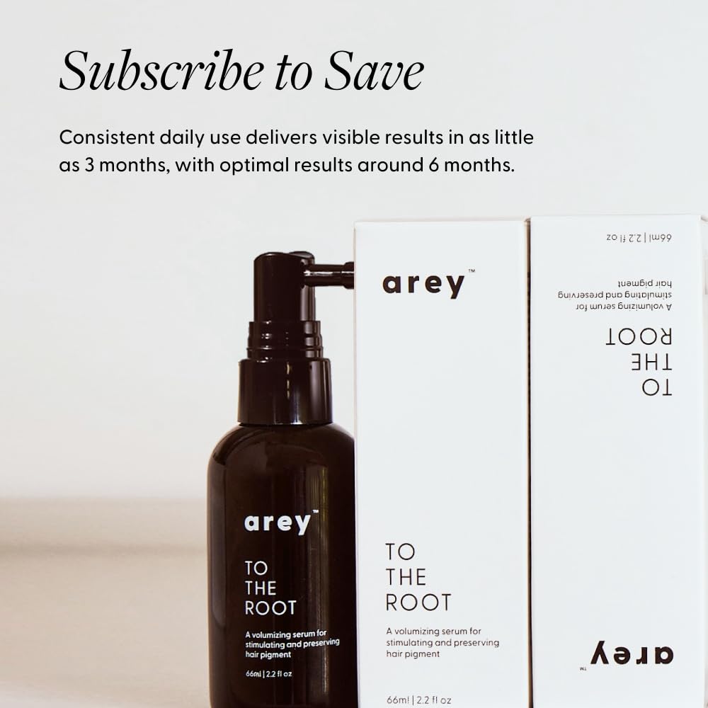 Arey To The Root Hair Serum, Slows Grey Hair Growth, 1 Month