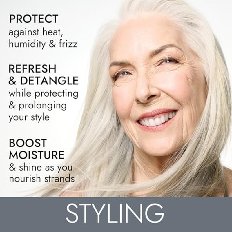 ion Silk Drops, Adds Shine & Softness, Lightweight Formula, Frizz Control, Infused with Silk Protein, 4 fl oz