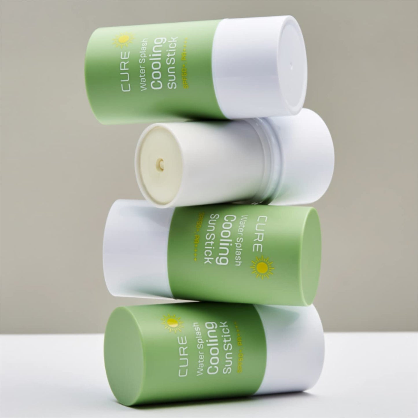 Kim Jeong Moon Aloe CURE Water Splash Cooling Sun Stick SPF 50+ PA++++ 23g / Soothing UV protection Suncreen