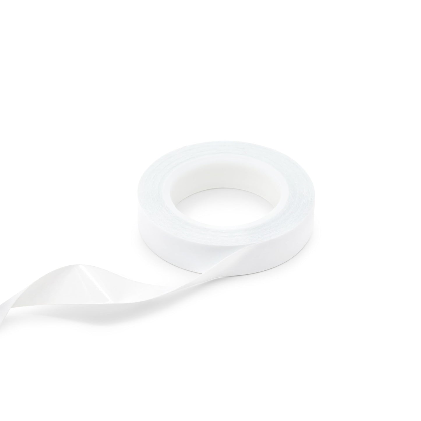 Dritz Res-Q Tape, 3/8" x 5 Yards, Double-Sided Fashion Tape - Clear Hypoallergenic Adhesive for Clothing & Body (No Residue)