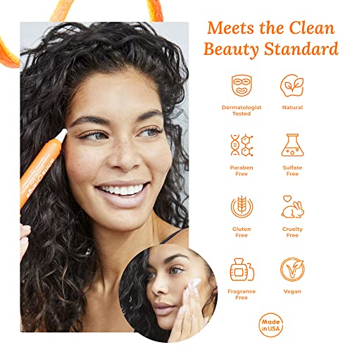 White Orange The Only Vitamin C Serum Made with White Part of Orange, Anti Aging, THDA Hyaluronic Acid Vitamin E OrangeStem¢ç, Hydrating & Brightening Serum for Dark Spots Fine Lines & Wrinkles