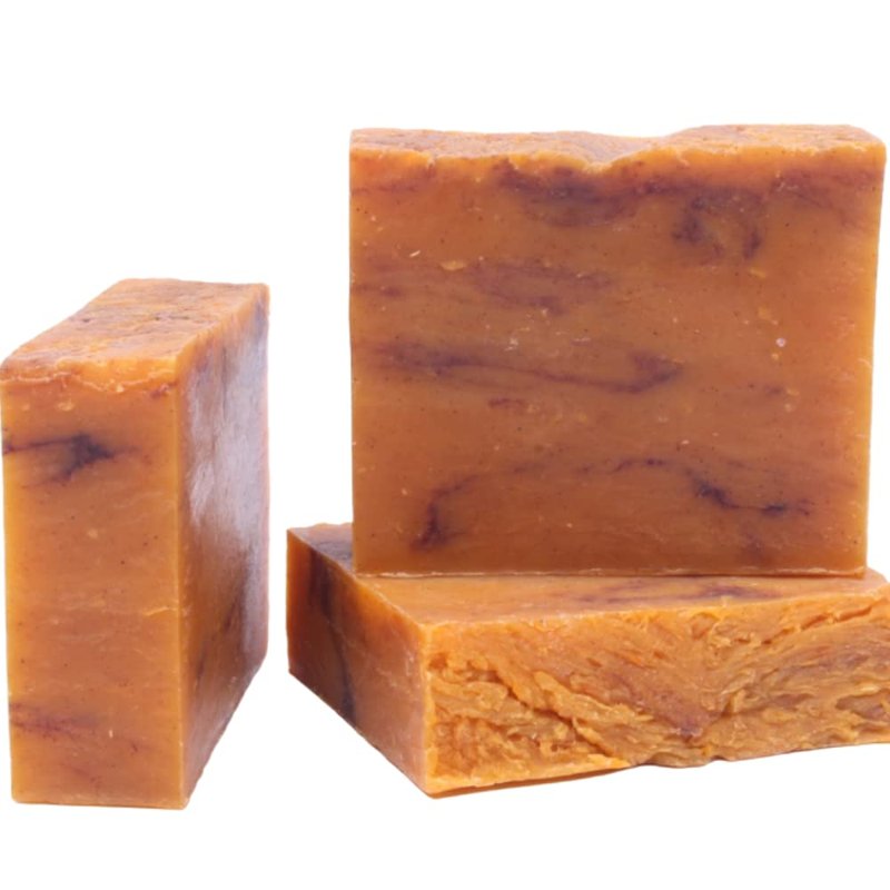 Handmade Bay Rum Soap Bar - Moisturizing & Exfoliating 3-Pack | Aromatic Bath Soap Set for Men