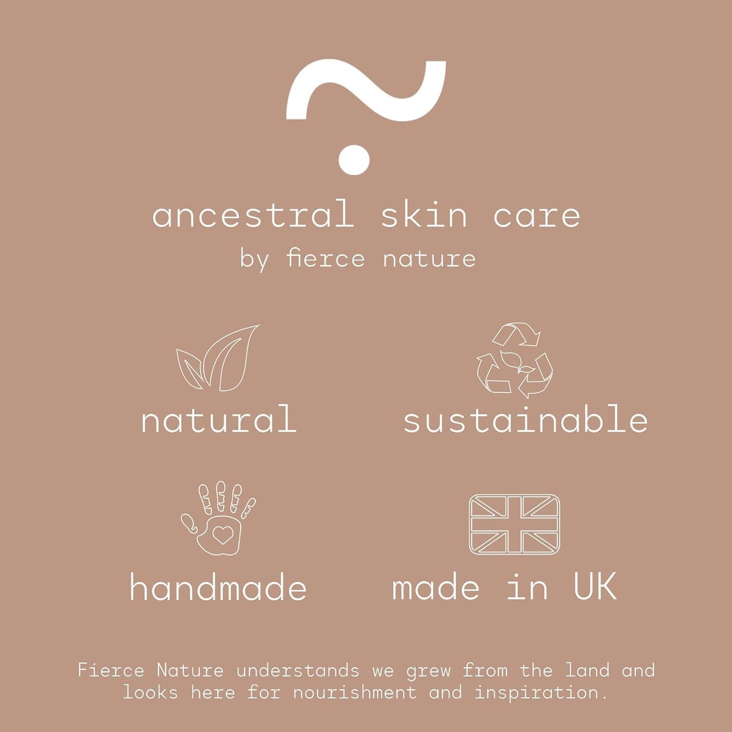 fierce nature Pure Nourish Tallow Balm | Organic, Vitamin-Rich Nourishing Body & Face Moisturizer | Natural, Essential Oil Free Skincare (Unscented)