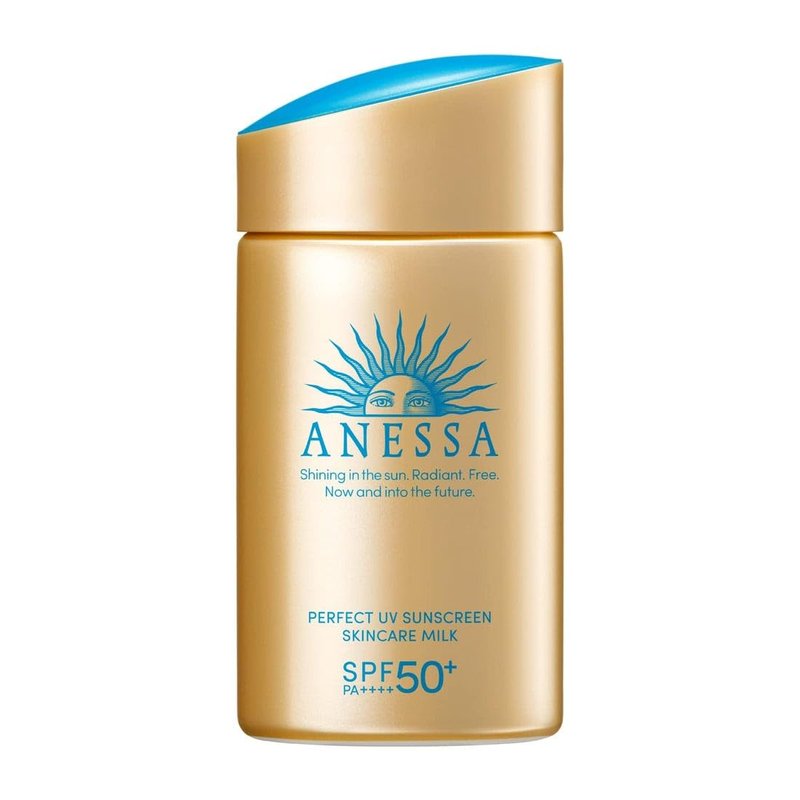 Anessa Perfect UV Skin Care Milk - Broad Spectrum Sunscreen with SPF 50+ | 60mL, Lightweight Formula