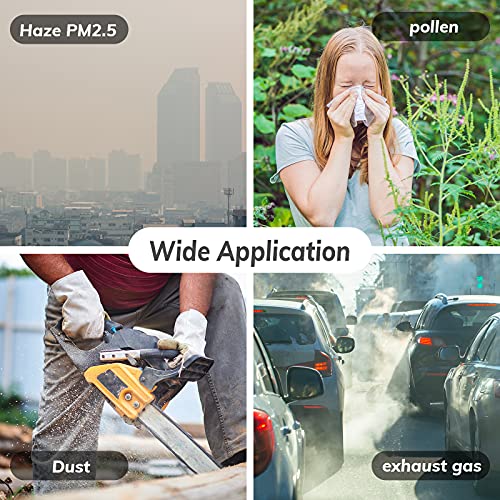 Tondiamo 100 Pieces Nose Plug Filter Disposable Nose Filter Sponge for Women Men Sunless Spray Tanning Outdoor Dust Construction Areas(Black)