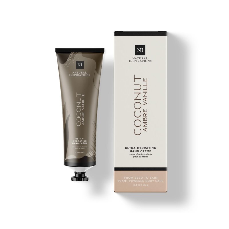 Natural Inspirations Coconut Ambre Vanille Ultra-Hydrating Hand Crème 3.4oz