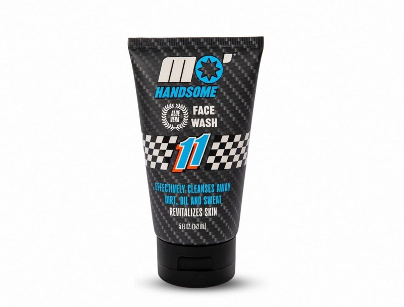 Mo' Handsome Men's Face Wash Deep Cleaning Facial Cleanser for Oily & Combination Skin - Aloe Vera, Vitamin E & Pro-B5 - Sulfate-Free, Paraben-Free Post-Workout Daily Face Wash for Men