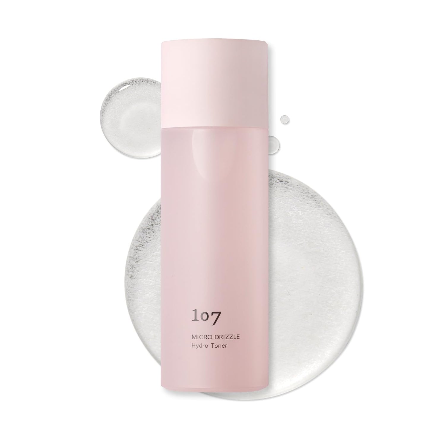 107 Hyaluronic Acid Toner, Lightweight Face Moisturizer, Hydrates, Soothes, and Balances Skin, Refreshing Micro Toner for Dry Skin (5.2 fl oz)