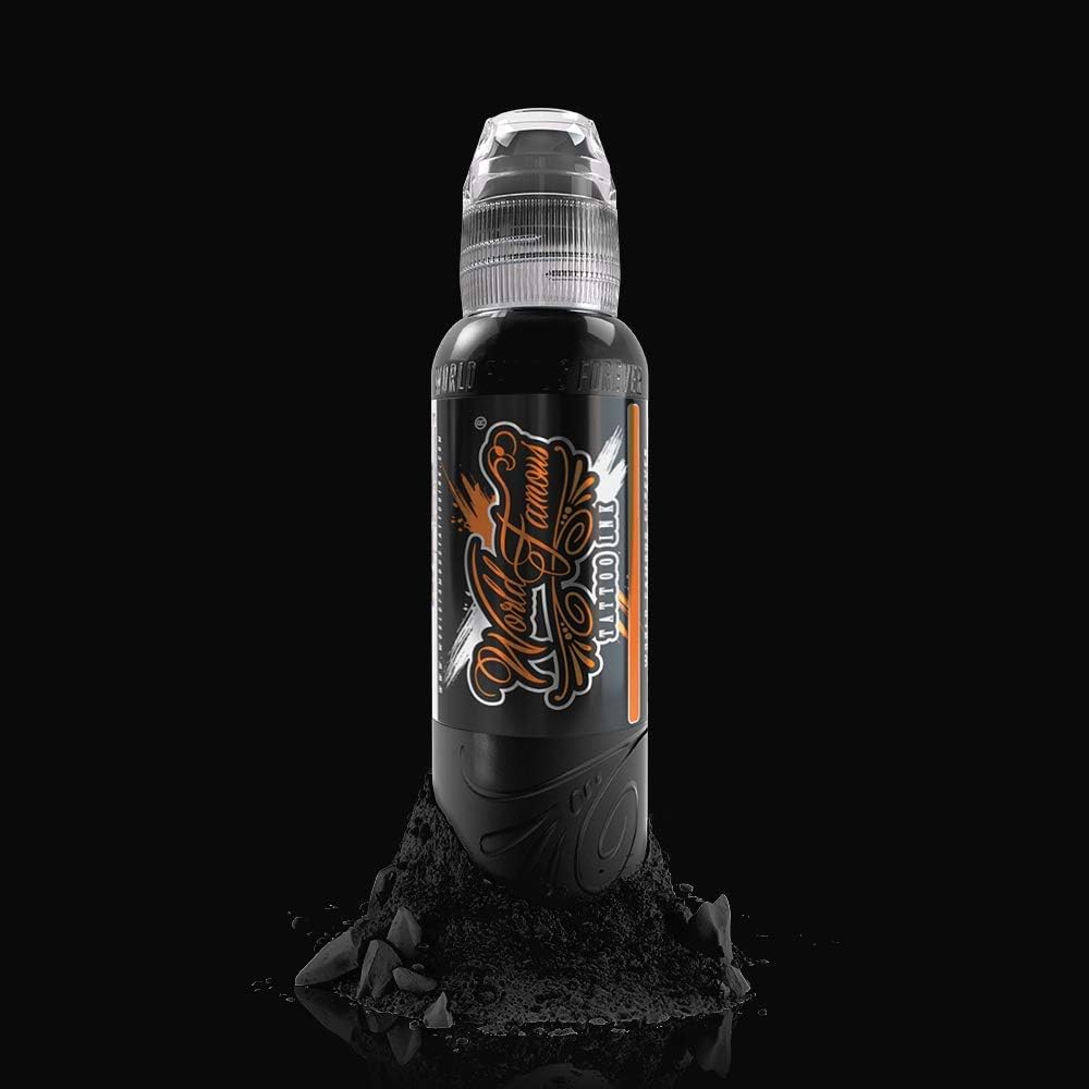Tattoo Ink - Professional Skin-Safe Black Outlining Ink | Vegan & Non-Toxic, 8 oz
