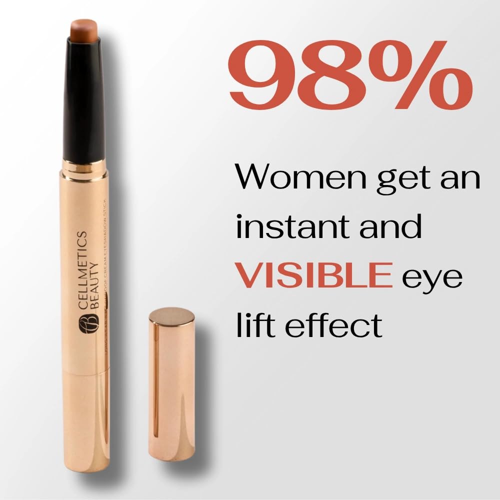 Cellmetics Cream Eyeshadow Stick for Older Women, Waterproof, Velvet