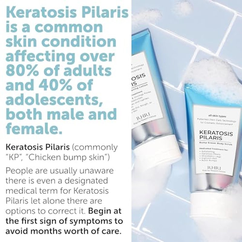 KP Bump Eraser Body Set | Keratosis Pilaris Treatment | Keratosis Pilaris Lotion | Exfoliating Body Scrub | Ingrown Hair Treatment | Bundle Set for Bump, Strawberry Legs, Redness, Dry & Flakey Skin