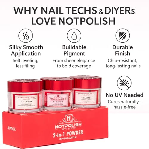 Notpolish - Powders - Parent (Essentials Bundle, 2 Ounce (Pack of 3))