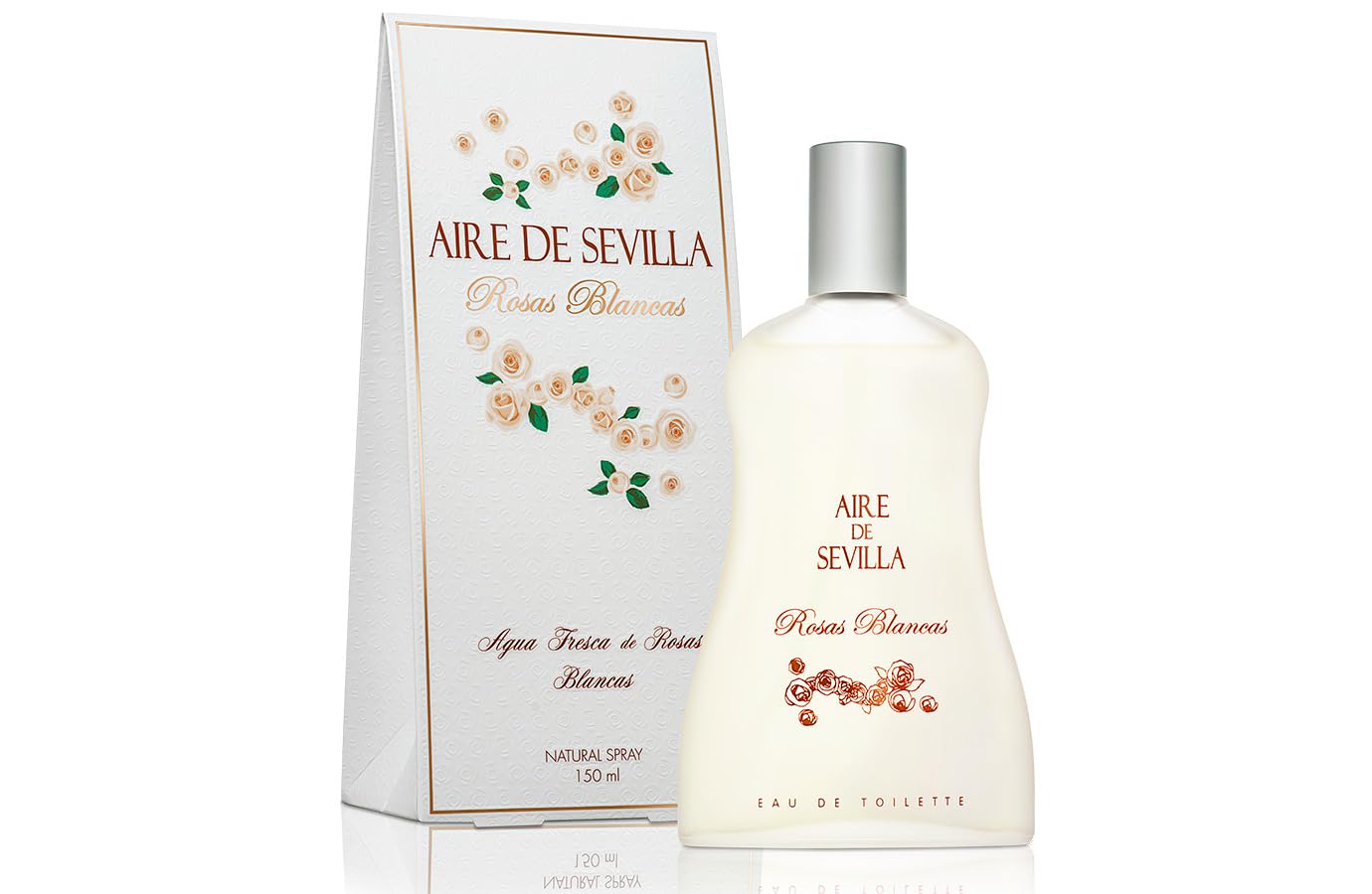 Aire De Sevilla Rosas Blancas Eau De Toilette Spray 150Ml