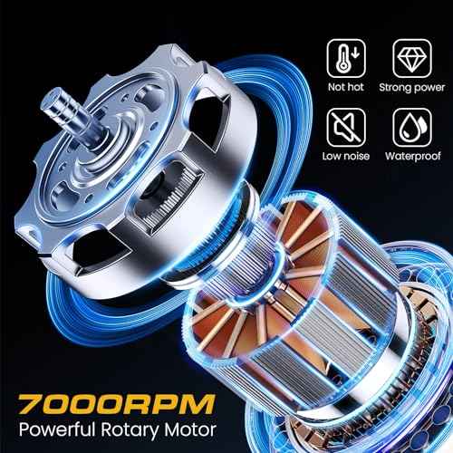 Hair Clippers for Men, Professional Hair Trimmer Barber Cordless Zero Gapped Hair Clippers with LCD Display, Mens Gifts Beard Trimmer T Liners Shavers Edgers Clipper for Hair Cutting - Gold