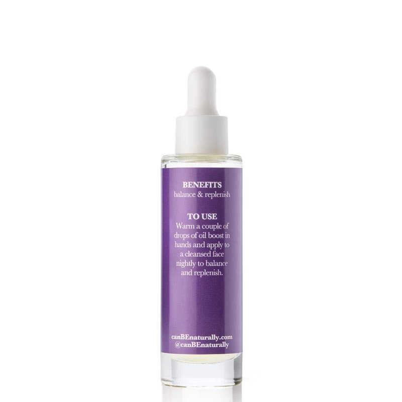 Vibrant Night Time Facial Oil Serum - Hemp Seed Oil & Cranberry Extract | Nourishing for All Skin Types (1 fl oz)
