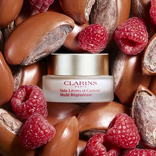 Clarins Extra-Firming Lip and Contour Balm | Deeply Hydrates, Softens and Repairs Dry, Chapped Lips | Visibly Smoothes Fine Lines and Wrinkles | Rich In Vitamin E and Antioxidants | 0.5 Ounces