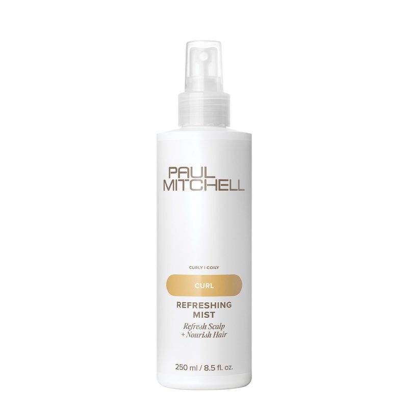 Paul Mitchell Refreshing Mist, Refreshes Scalp + Nourishes, For Curly + Coily Hair, 8.5 fl. oz