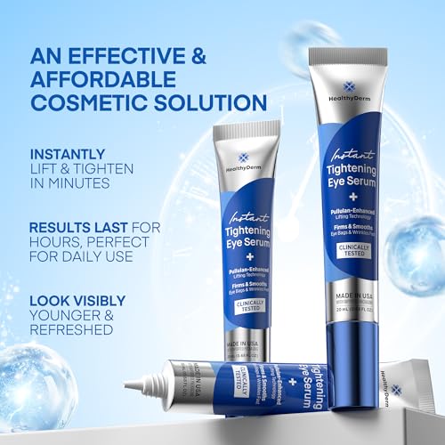 Instant Under Eye Lift Serum - Reduces Eye Bags, Wrinkles, Puffy Eyes, Dark Circles & Crow¡¯s Feet in Minutes - Advanced Firming Polysaccharide Formula for Mature Skin - 20 mL