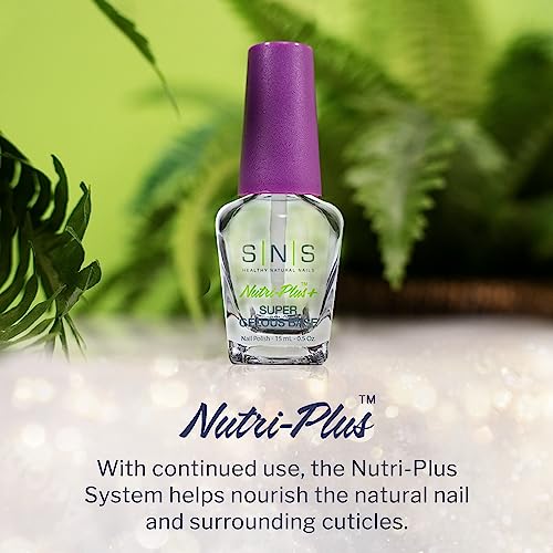SNS Base Coat Nail Polish for Nail Dip Powder, Super Gelous Base - Long-Lasting & Fast-Drying Nail Strengtheners Gel Base for Premium Colors - Low Odor & No UV Lamp Required - 0.5 oz.