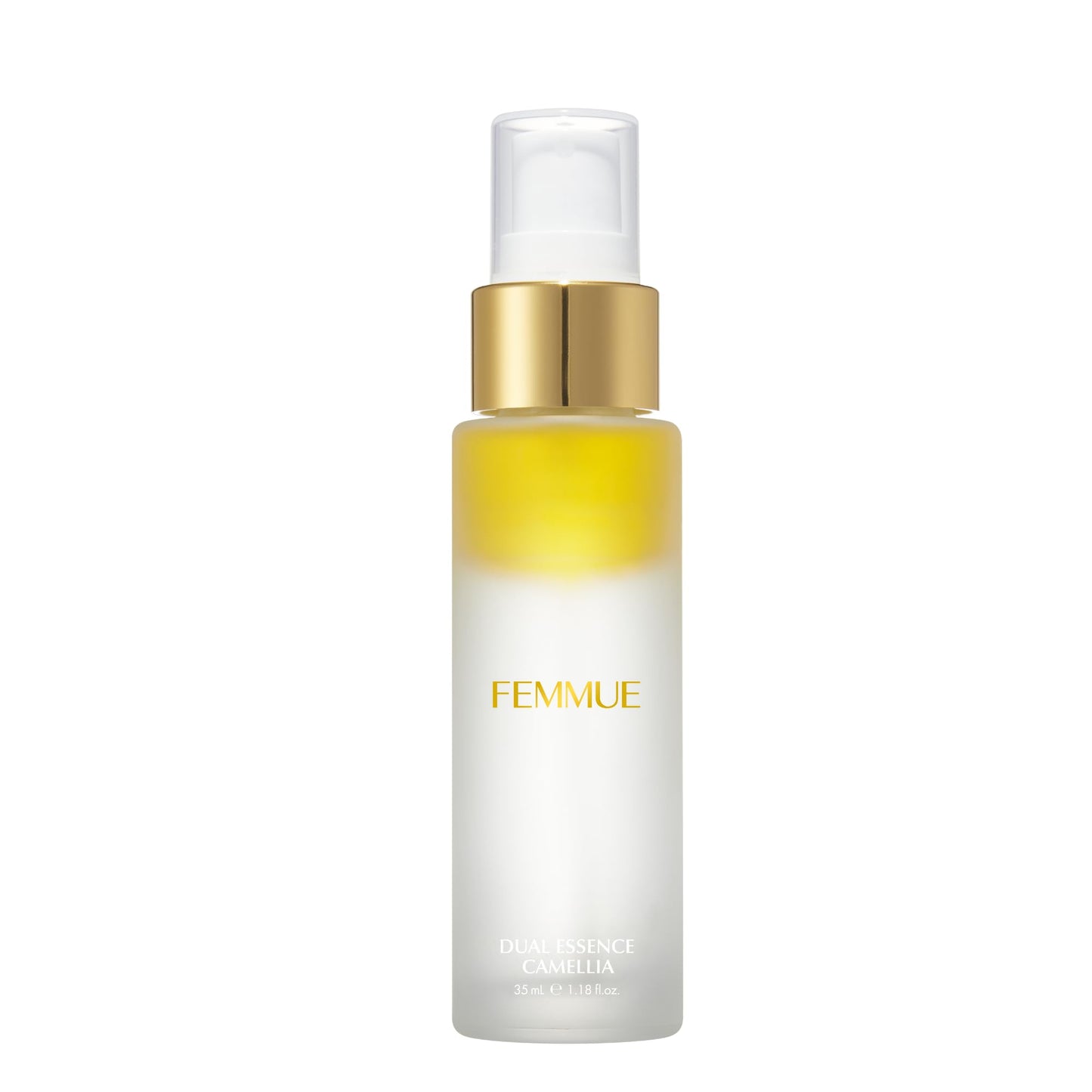 FEMMUE Dual Essence Camellia Hydrating Face Toner Mist (1.18 oz Travel Size) | Light & Refreshing Facial Moisturizer | Korean Skincare