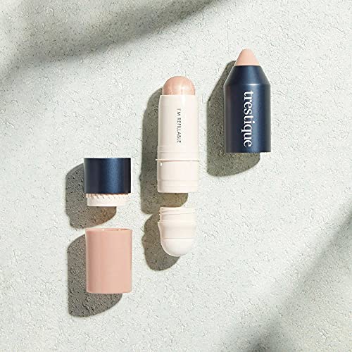 trestique Highlight Stick, Illuminator Makeup For Face, Highlighter Makeup Stick, Face Highlighter Bronzer - Refillable