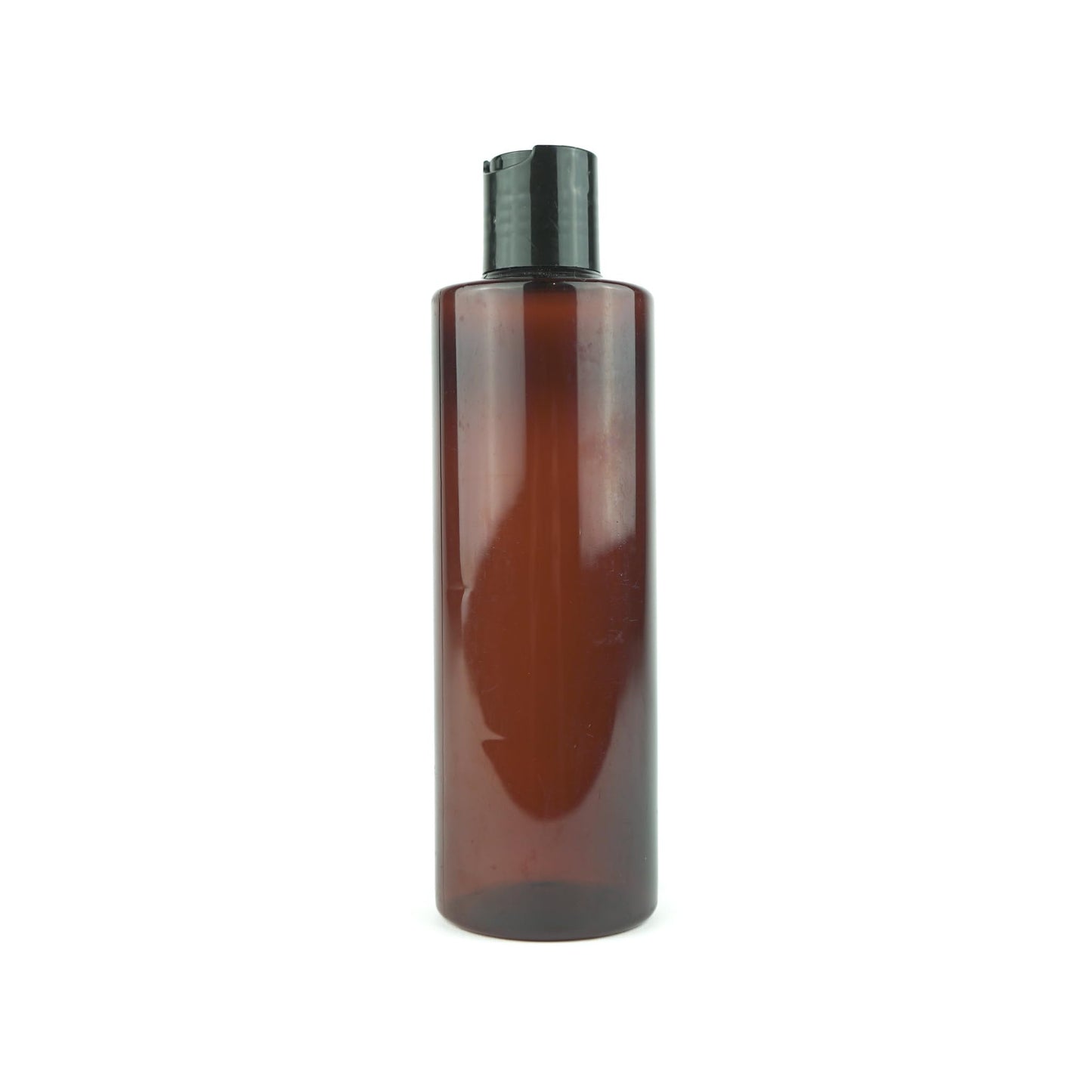 Nature Packaged Plastic Amber Bottles (Pack of 12) - 8oz Amber Plastic Bottle with Screw Caps; Used as Reusable Shampoo Bottle, Lotion Bottles, Bottles for Travel and Body Wash Container