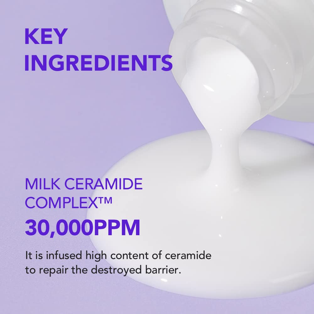 [SKIN&LAB] Barrierderm Milky Serum | Milk Ceramide Complex, Squalane, and Panthenol to repair Skin Barrier | Made in Korea | 1.69 Fl Oz