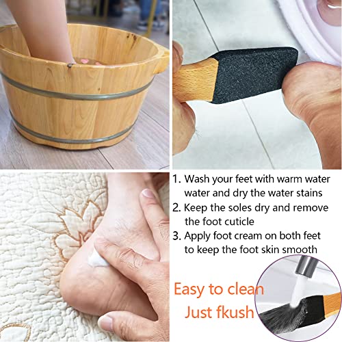 Foot File/Rasp,Exfoliator Pedicure Tool Foot Callus Remover Scrubber for Dead Skin,Corn and Hard Skin - Pumice Stone for Cracked Feet,Heels, Elbows, Hands in Shower