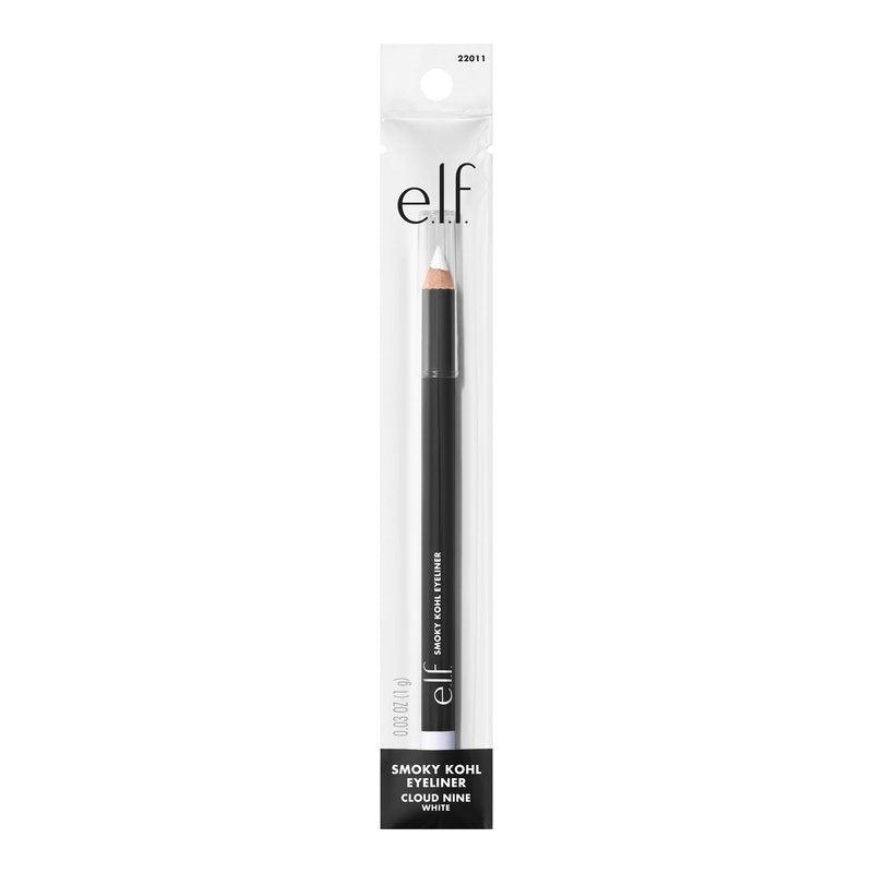 e.l.f. Smoky Kohl Eyeliner, Eye Pencil For Creating Long-Lasting, Bold, High-Pigmented Makeup Looks, Vegan & Cruelty-Free, Cloud Nine