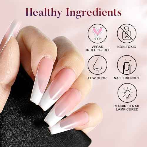 AIMEILI Valentine's Day Gel Nail Polish Set, Natural Skin Tone Nude Pink Color Gel Polish Soak Off Nail Gel Kit Gifts for Mother's Day Set Of 6pcs X 10ml - Kit Set 30