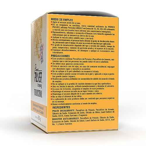 PRIMER PULVER LOQUAY TRADICIONAL, PROFESSIONAL HAIR LIGHTENER 12.3 OZ, AND