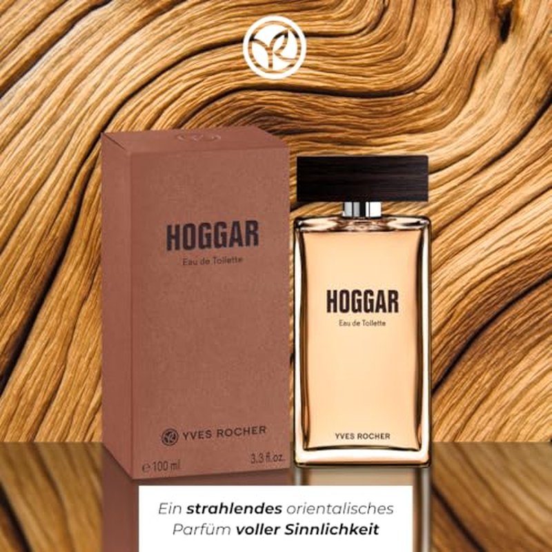 Yves Rocher Hoggar - Eau de Toilette for Men, 100 ml./3.3 fl.oz.