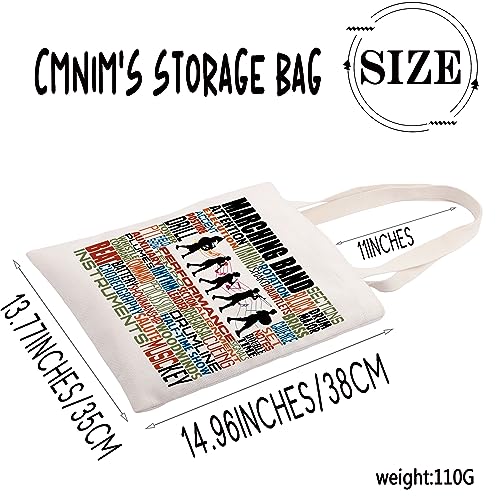 CMNIM Marching Band Makeup Bag - Mom Gifts for Music Teacher, Musician Performance