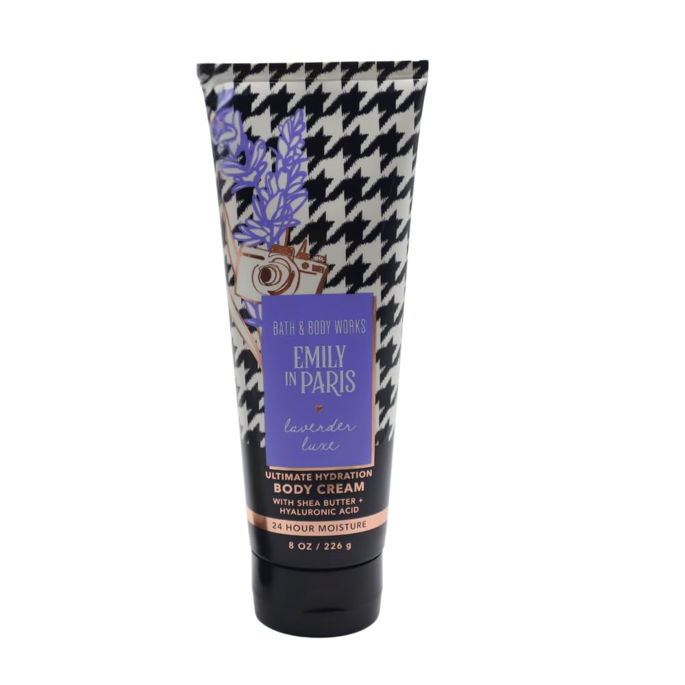 Emily in Paris Macaron Cloud & Lavender Luxe Body Cream Gift Set | 2-Piece 8 oz Holiday Collection
